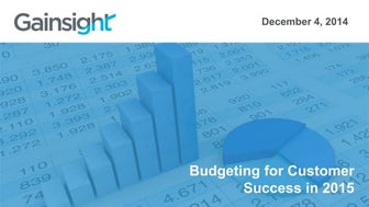 Budgeting for Customer Success in 2015
