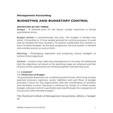 BUDGETING AND BUDGETARY CONTROL.docx