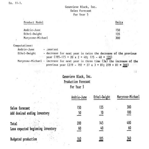 Budgeting problems   solutions roque mas