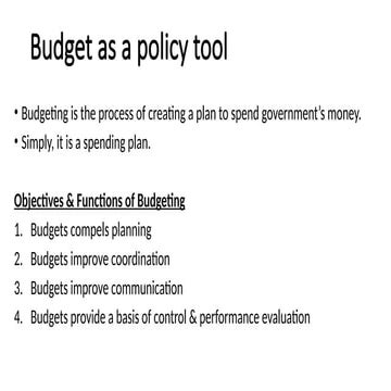 Budgeting public finance , budget as a public policy 2.pptx