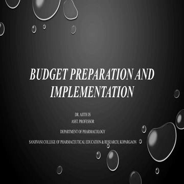 Budget Preparation and Implementation .pptx