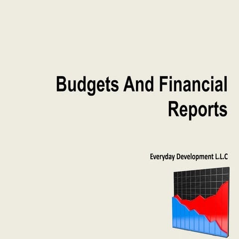 Budgets and financial slides