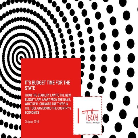 It’s budget time for the State