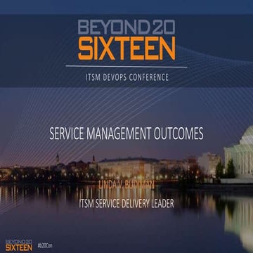 Service Management Office Outcomes