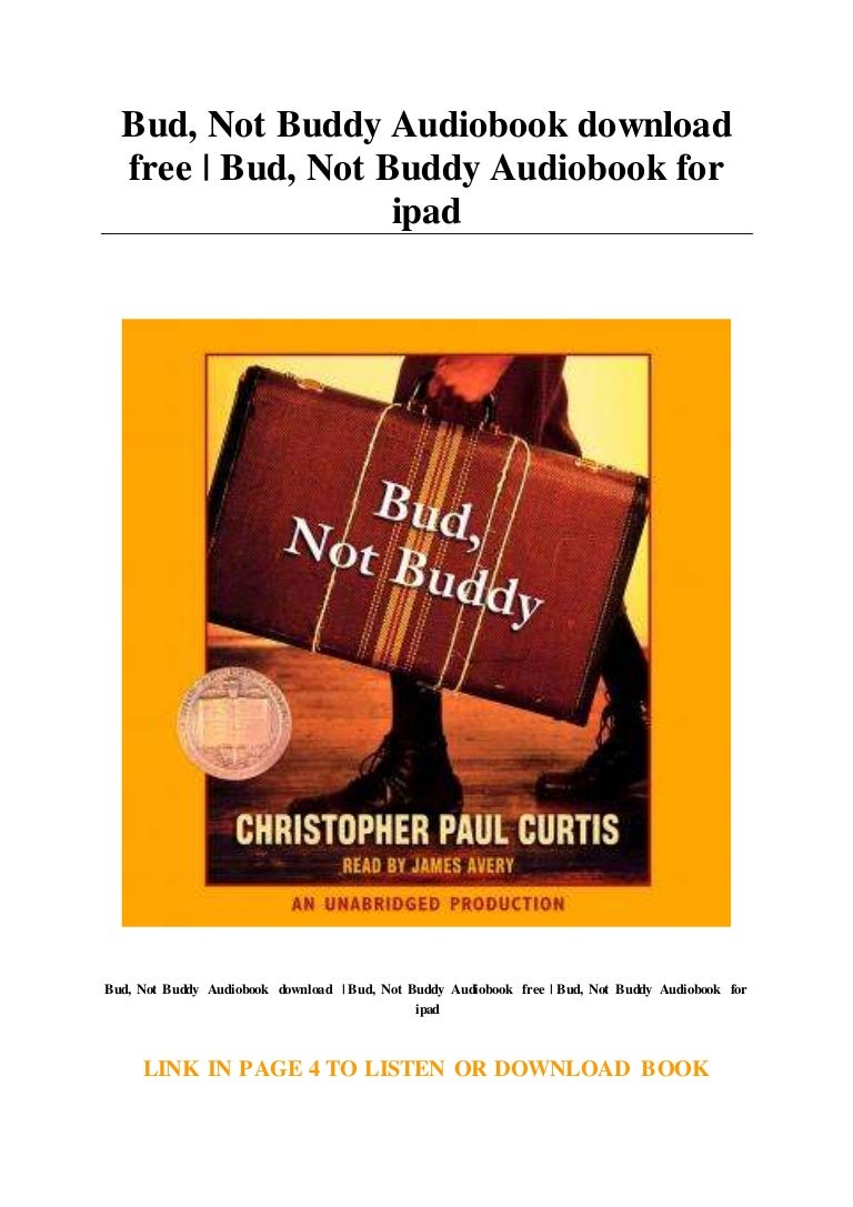 Bud... Not Buddy Audiobook download free Bud... Not