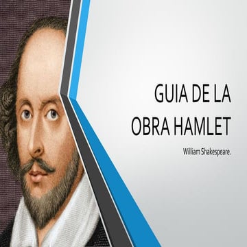 GUION TEATRAL DE LA OBRA LITERARIA DE HAMLET | DOCX