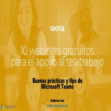 Buenas practicas en Microsoft Teams