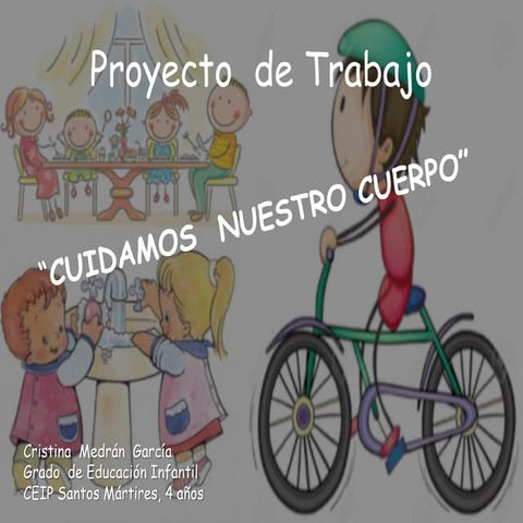 Proyecto de Trabajo "El cuerpo" 4 años