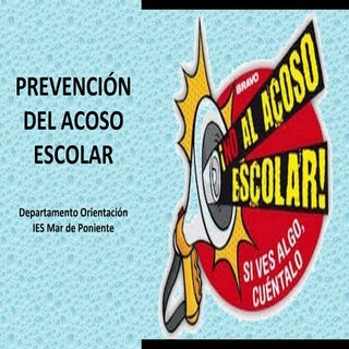 Prevención del Acoso Escolar en la ...