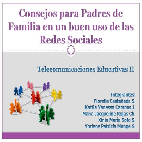 Uso adecuado de las redes sociales | PPTX