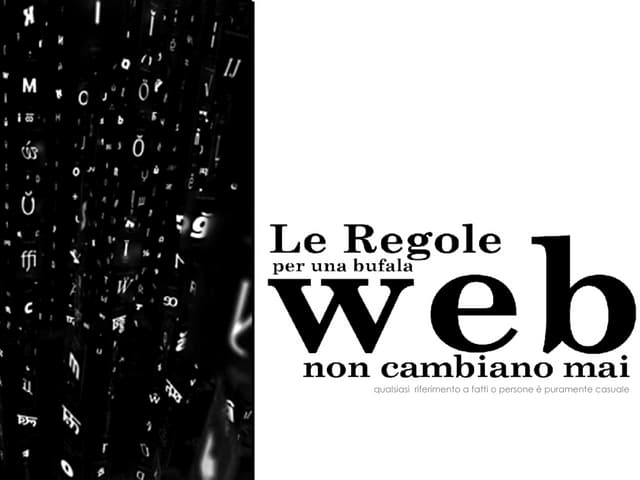 Utente Connesso e le Bufale-Web