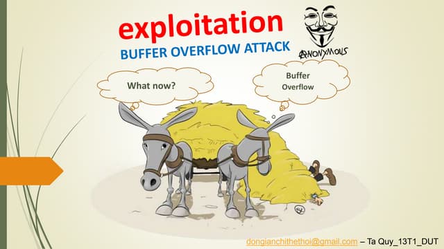 Buffer overflow