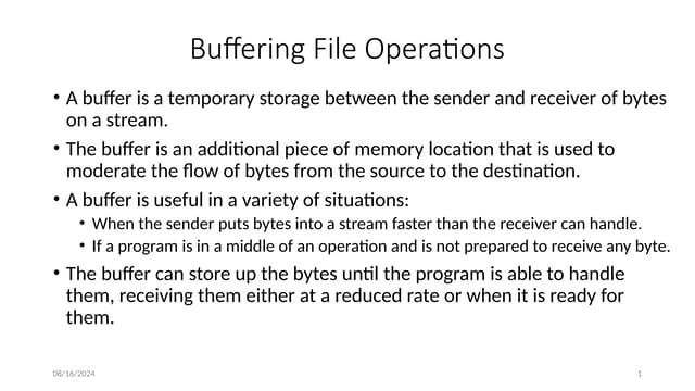BUFFERS, PIPE, DEVICE AND PROGRAM MANAGEMENT.pptx