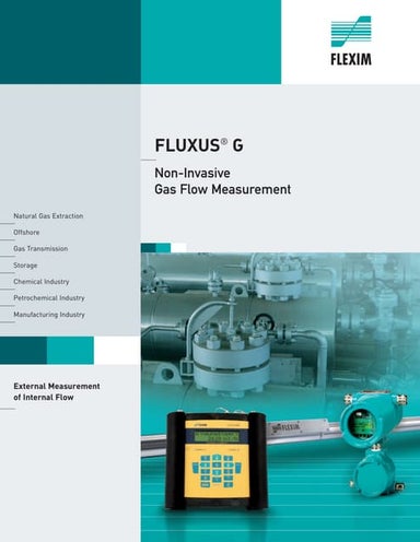 Non-Invasive Gas Flow Measurement