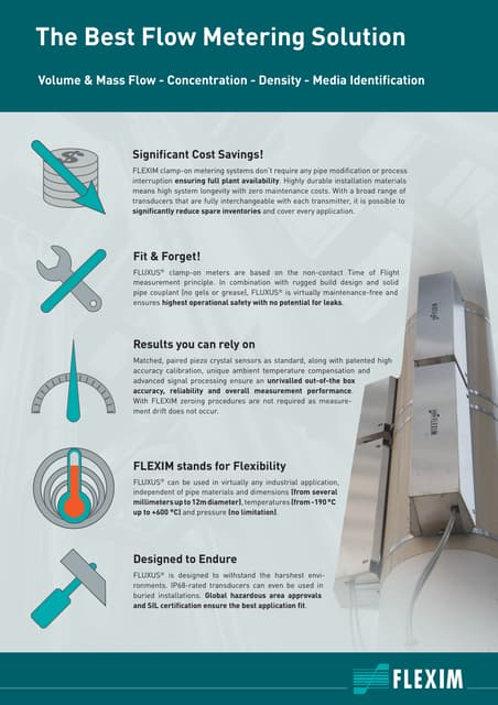 FLEXIM - The Best Flow Metering Solution