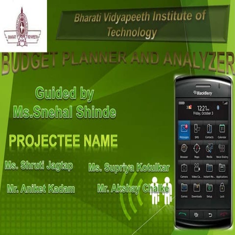 Buget planning system