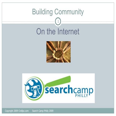Building Online Communities