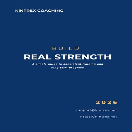 How to Build Real Strength: A Guide to Consistent and Structured ...