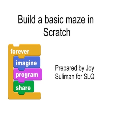 Build a basic maze in scratch (v1)