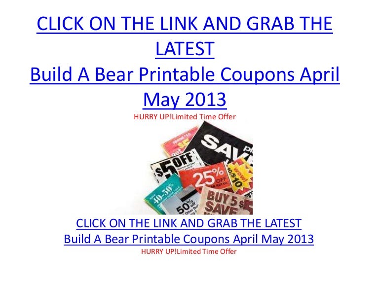 Build a bear printable coupons april may 2013 build a bear printabl…