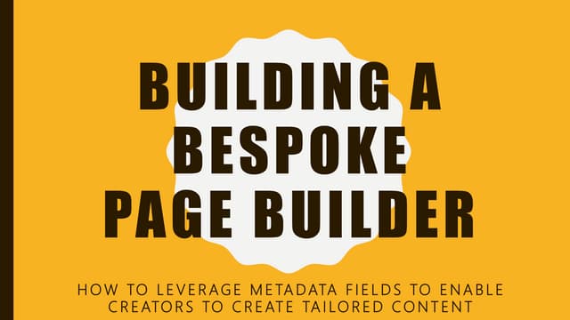 How to Build a Bespoke Page Builder in WordPress