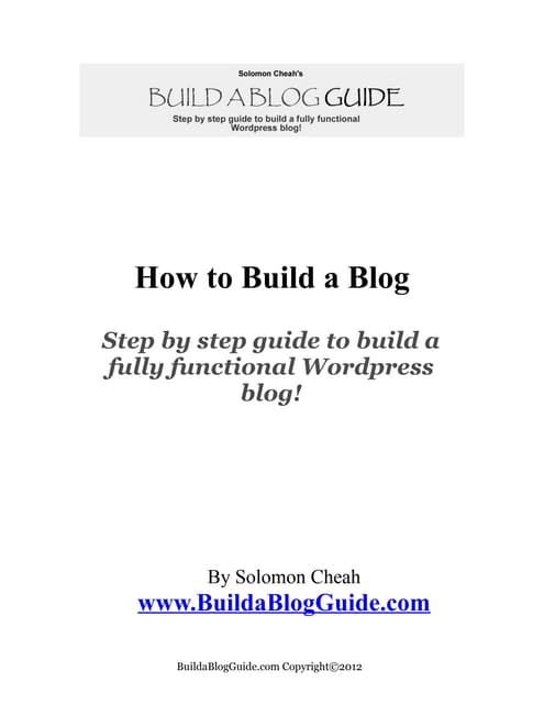 Buildablog