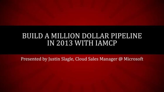 Justin Slagle, Cloud sales manager at Microsoft
