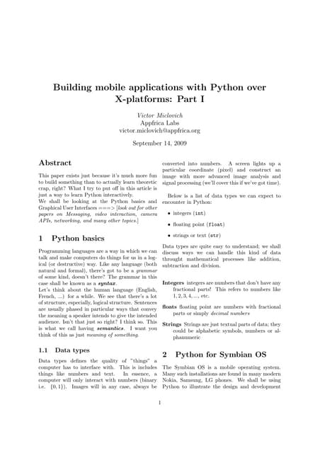 Build Apps