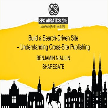 Build a Search Driven Site-Understanding Cross-Site Publishing