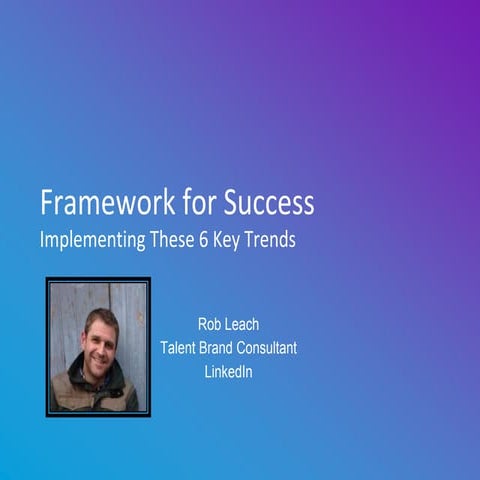 Framework for Success: Build, Engage & Recruit