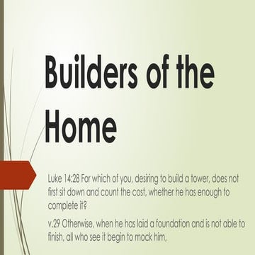 nnnnnnnnnnnnnnnBuilders of the Home.pptx
