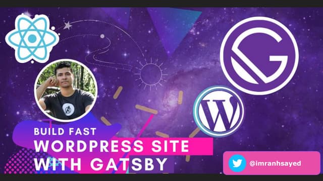 Build Fast WordPress Site With Gatsby