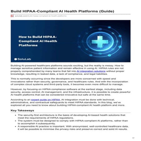 Build HIPAA-Compliant AI Health Platforms Guide.pdf