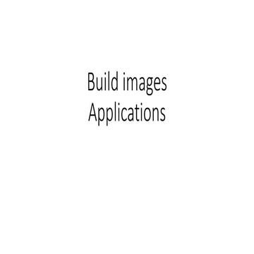 Build images and run on docker with Java application | PPTX