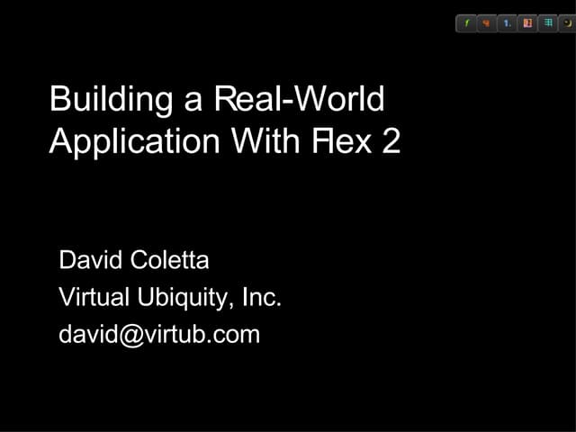 Building a Real-World Application with Adobe Flex 2