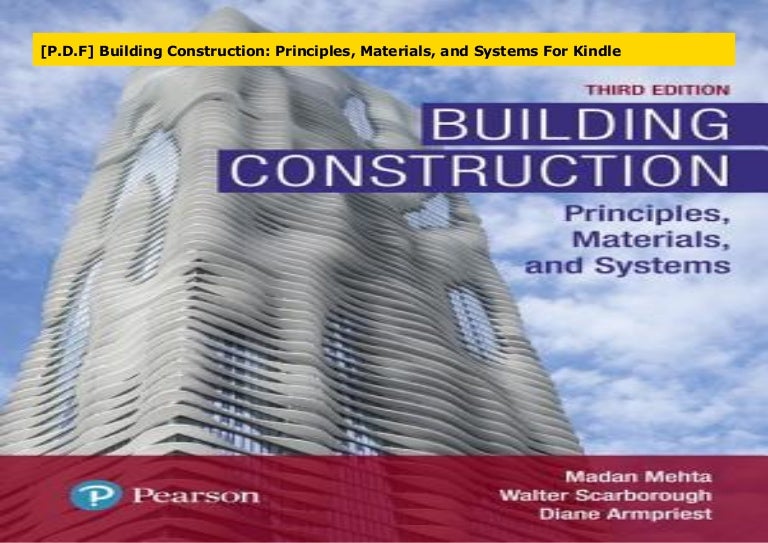 [P.D.F] Building Construction Principles, Materials, and Systems For…