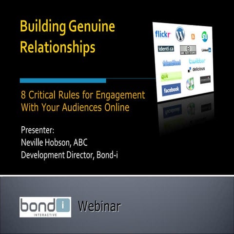 Building Genuine Relationships