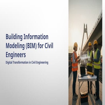 Building-Information-Modeling-BIM-for-Civil-Engineers | PPTX