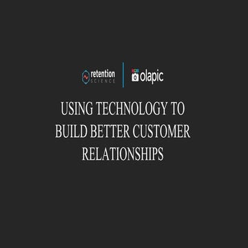 Building Customer Relationships