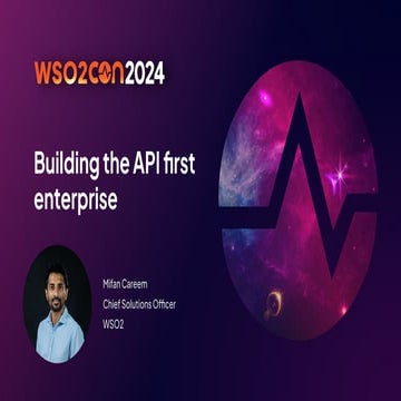 WSO2CON 2024 - Building the API First Enterprise – Running an API Program, fr...