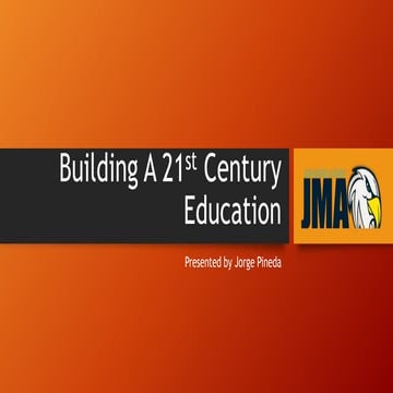 Building a 21st century education