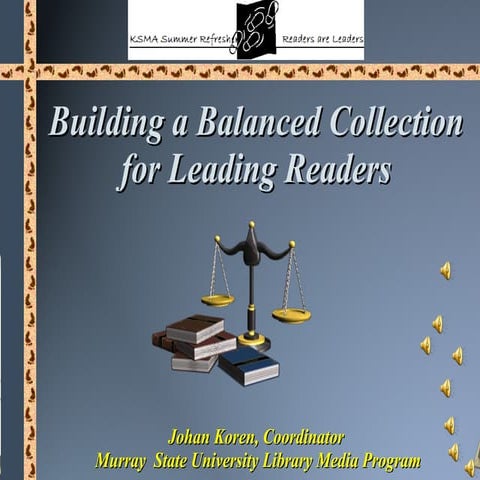 Building a balanced collection 2003 version