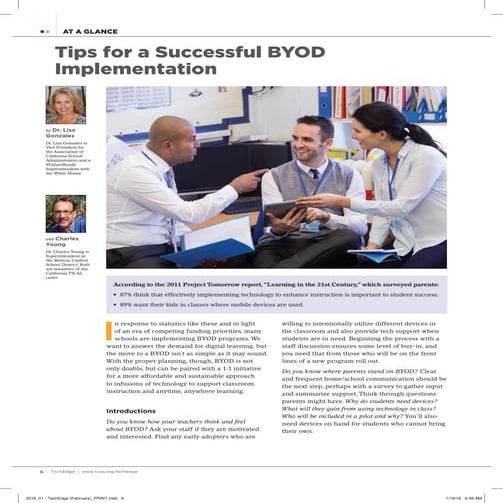 Building a BYOD initiative