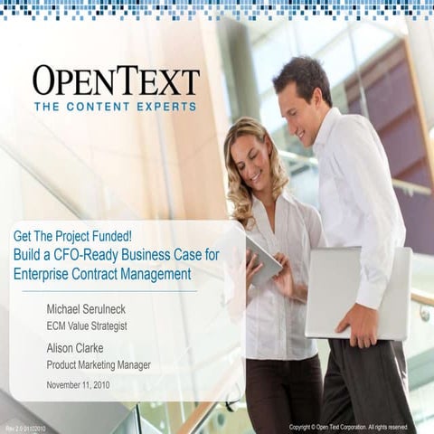 Building A CFO Ready Business Case For Contract Management