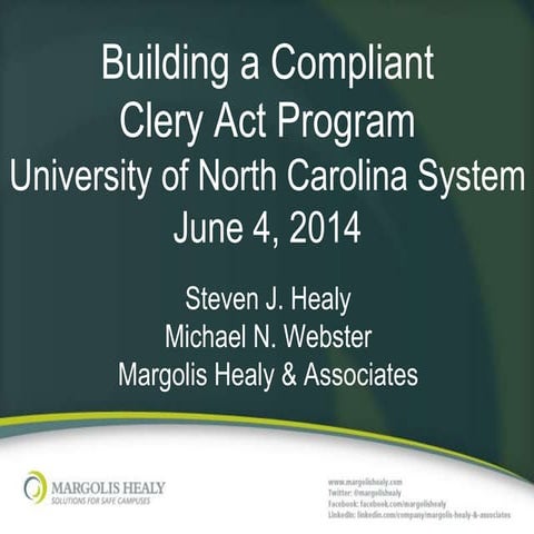 Building a compliant clery act program updated june3 2200