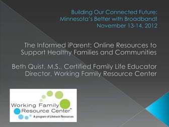 Building a connected future mirc- conference-ppt