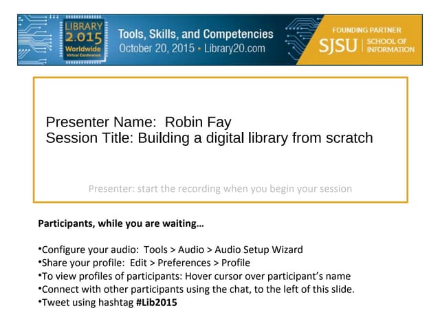 Building a digital_library_from_scratch