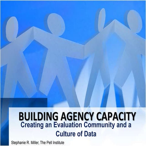 Building agency capacity