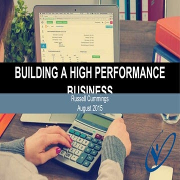 Building a High Performance Business