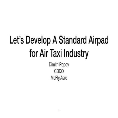 Building Airpad for McFly.Aero